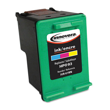 Innovera® Remanufactured Tri-color Ink, Replacement For Hp 93 (c9361wn), 175 Page-yield freeshipping - TVN Wholesale